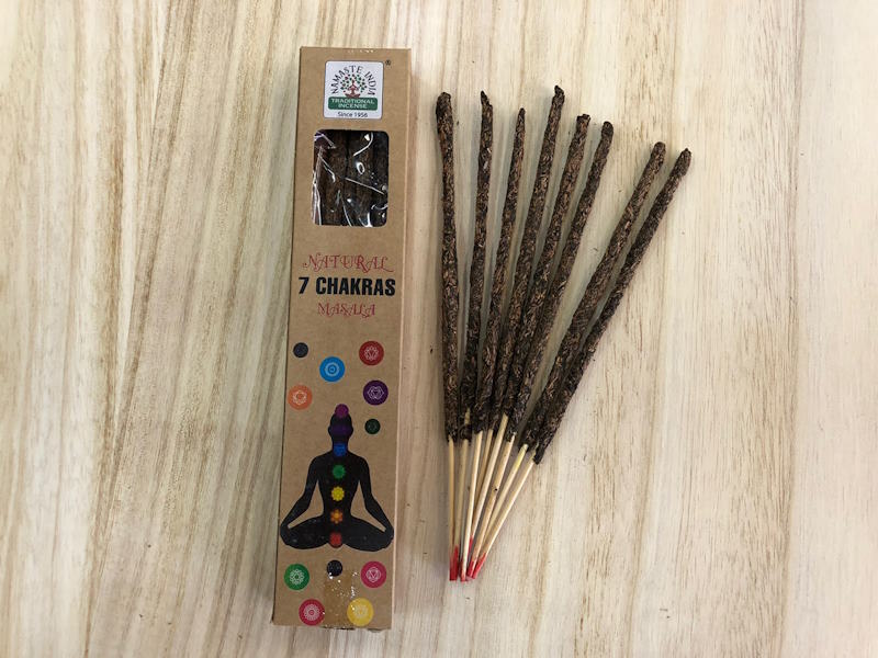 Incienso Orgánico Chakras Palo Santo Orkay 25 gr Incienso Orgánico Chakras Palo Santo Orkay 25 gr